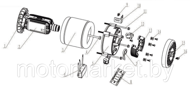 stator benzogeneratora motomarket.by stator benzogeneratora motomarket.by