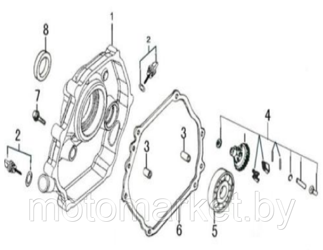 reguliator oborotov GX 270, 177 F  motomarket.by