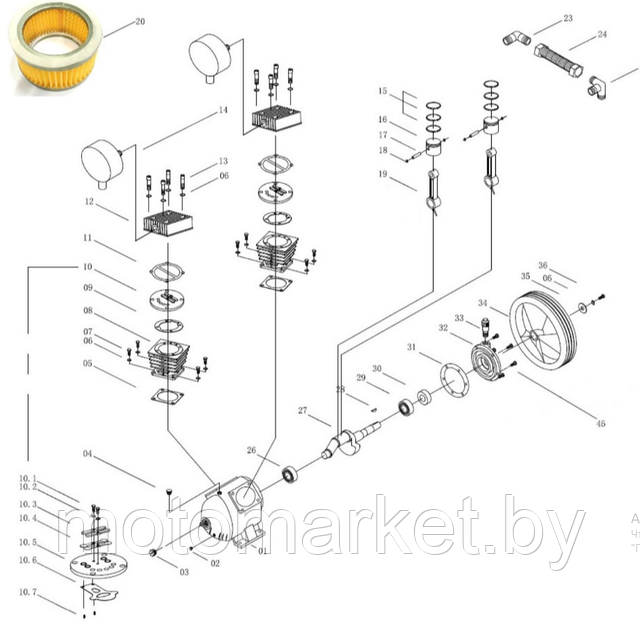 425584704 w640 h2048 kompressor aep 40 shema shema motomarket.by